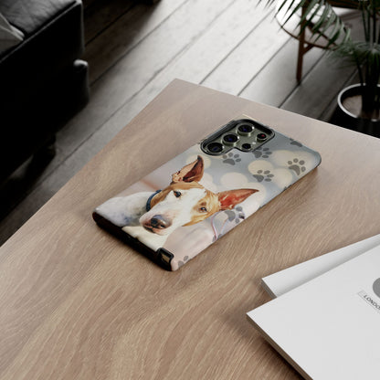Bull Terrier Phone Case by Tough Cases (Apple iPhone, Samsung Galaxy, and Google Pixel)
