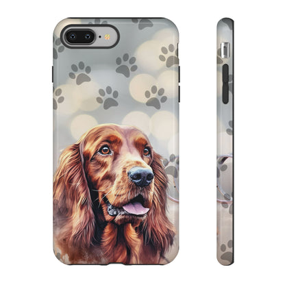 Irish Setter Phone Case by Tough Cases (Apple iPhone, Samsung Galaxy, and Google Pixel)