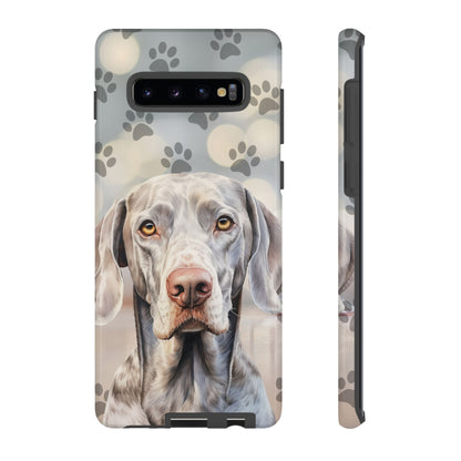 Weimaraner Phone Case by Tough Cases (Apple iPhone, Samsung Galaxy, and Google Pixel)