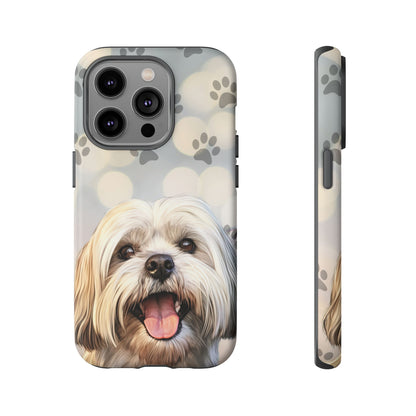 Lhasa Apso Phone Case by Tough Cases (Apple iPhone, Samsung Galaxy, and Google Pixel)