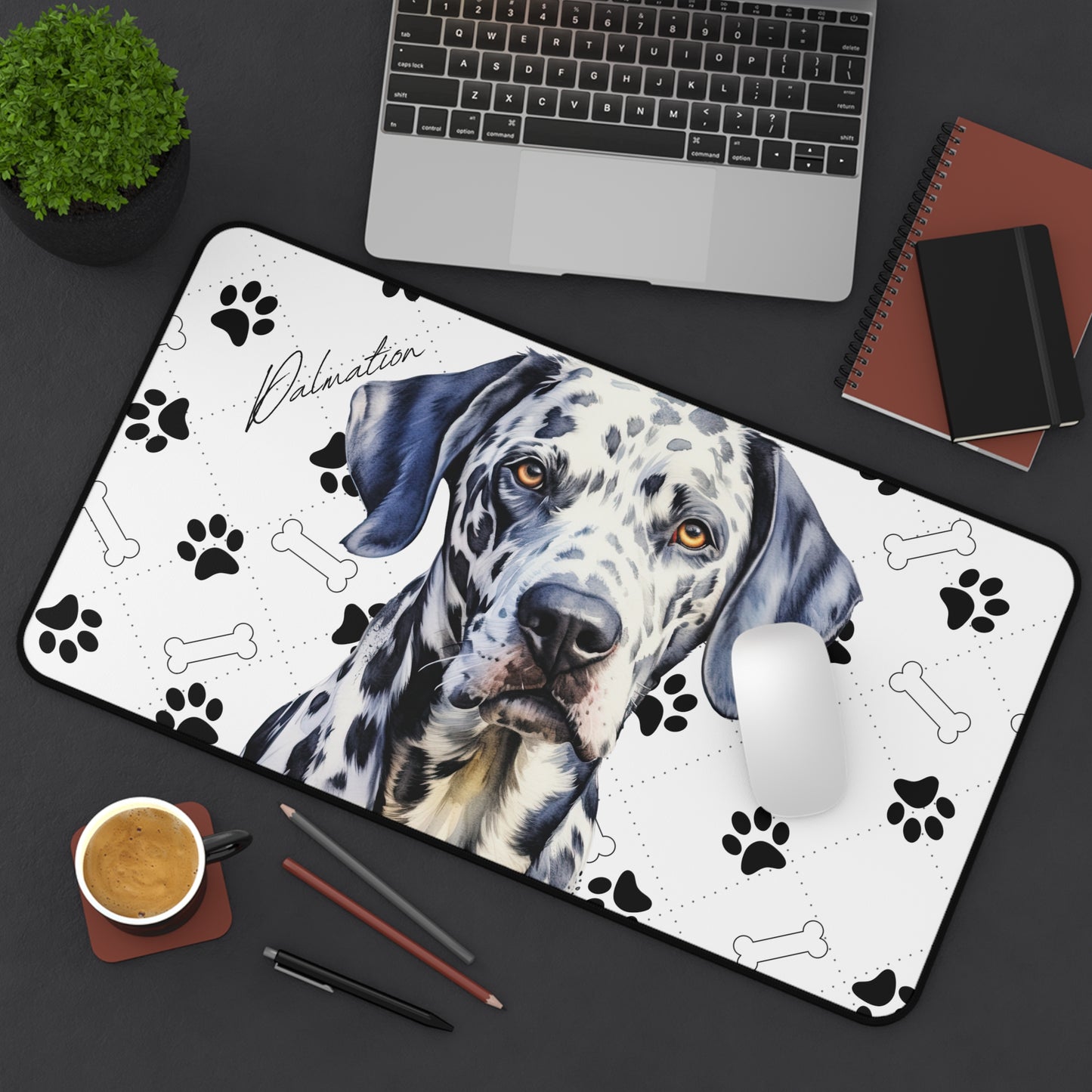 Dalmatian Desk Mat
