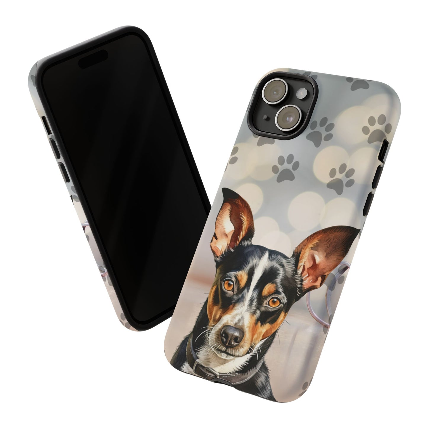 Rat Terrier by Tough Cases a (Apple iPhone, Samsung Galaxy, and Google Pixel)