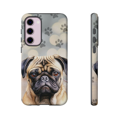 Pug Phone Case by Tough Cases (Apple iPhone, Samsung Galaxy, and Google Pixel)