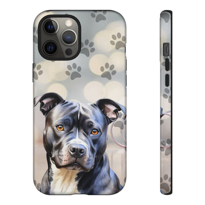Staffordshire Bull Terrier by Tough Cases (Apple iPhone, Samsung Galaxy, and Google Pixel)