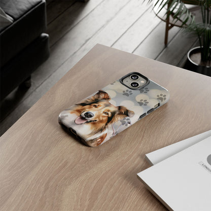 Collie Phone Case by Tough Cases (Apple iPhone, Samsung Galaxy, and Google Pixel)