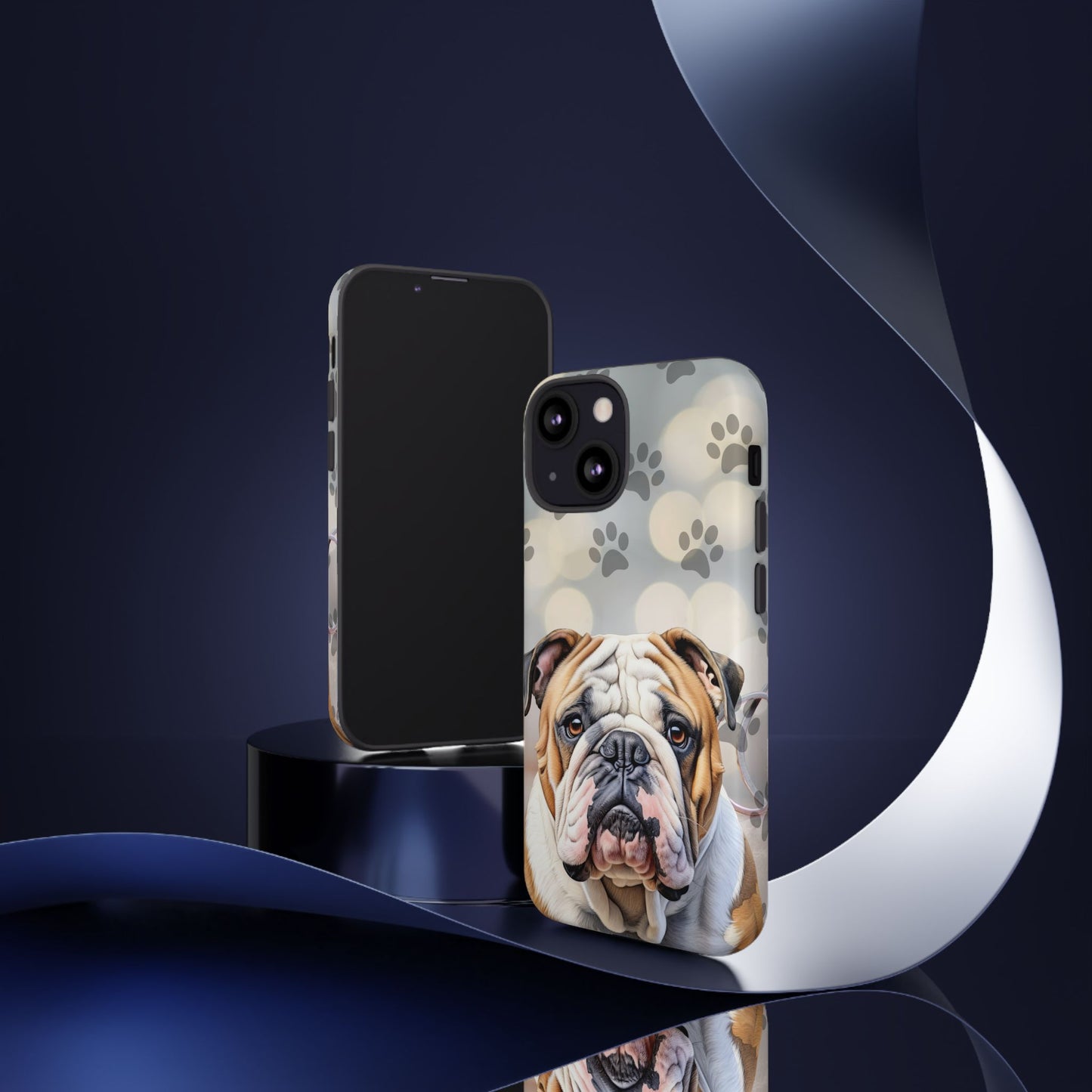 Bull Dog Phone Case by Tough Cases (Apple iPhone, Samsung Galaxy, and Google Pixel)