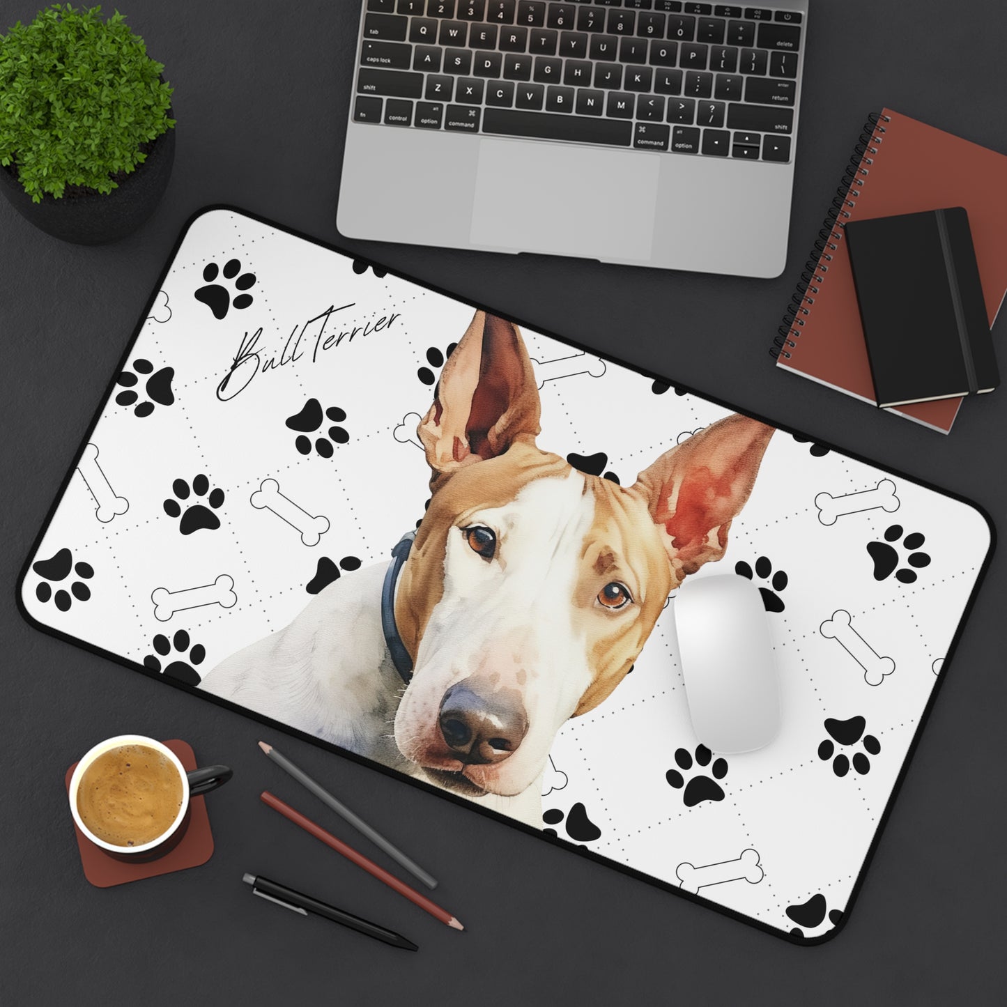 Bull Terrier Desk Mat