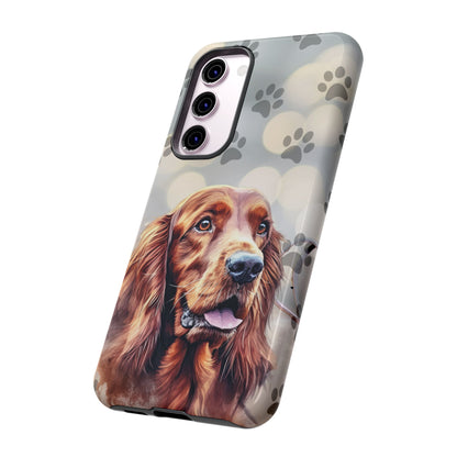 Irish Setter Phone Case by Tough Cases (Apple iPhone, Samsung Galaxy, and Google Pixel)