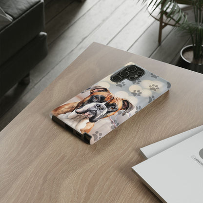 Boxer Phone Case by Tough Cases (Apple iPhone, Samsung Galaxy, and Google Pixel)