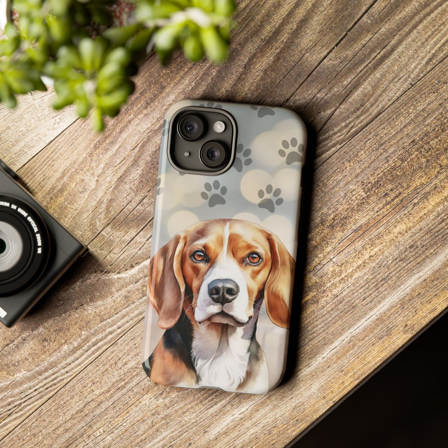 Beagle Phone Case by Tough Cases (Apple iPhone, Samsung Galaxy, and Google Pixel) Beagle