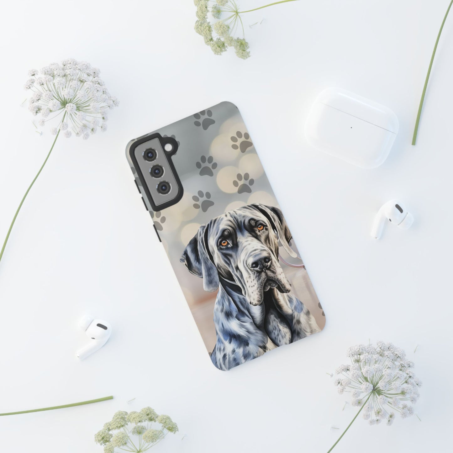 Great Dane Phone Case by Tough Cases (Apple iPhone, Samsung Galaxy, and Google Pixel)