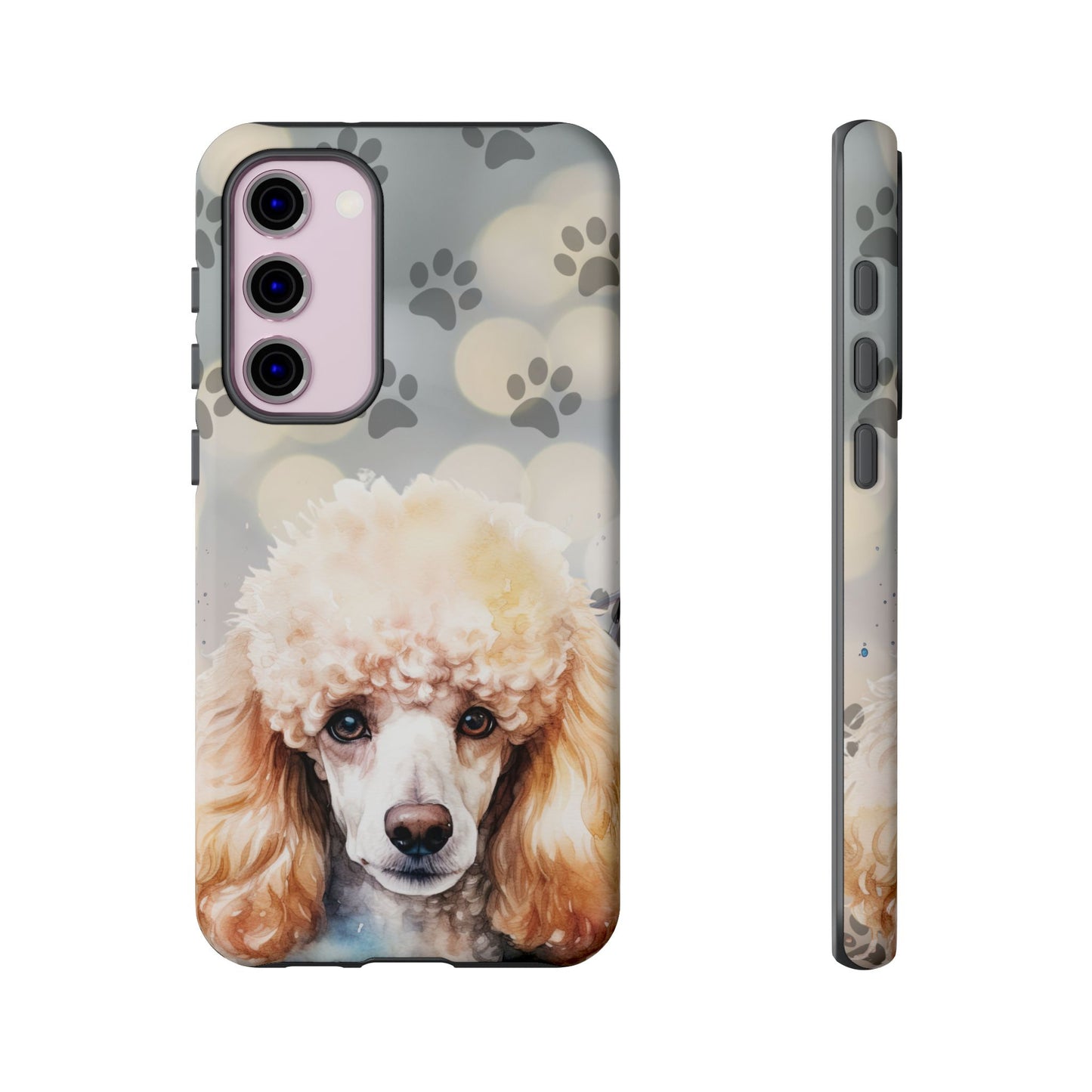 Poodle Phone Case by Tough Cases (Apple iPhone, Samsung Galaxy, and Google Pixel )