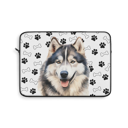 Alaskan Malamute Laptop Sleeve