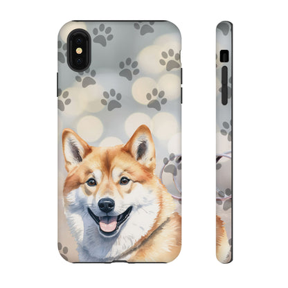 Shiba Inu Phone Case by Tough Cases (Apple iPhone, Samsung Galaxy, and Google Pixel)