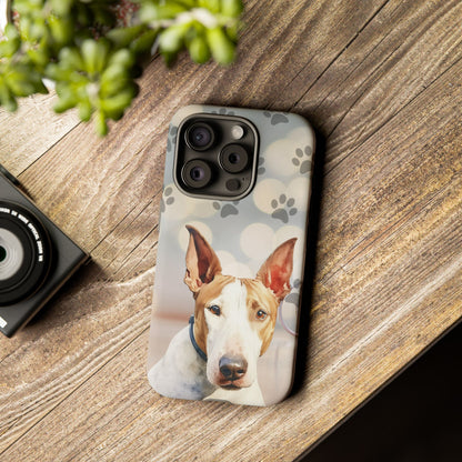 Bull Terrier Phone Case by Tough Cases (Apple iPhone, Samsung Galaxy, and Google Pixel)