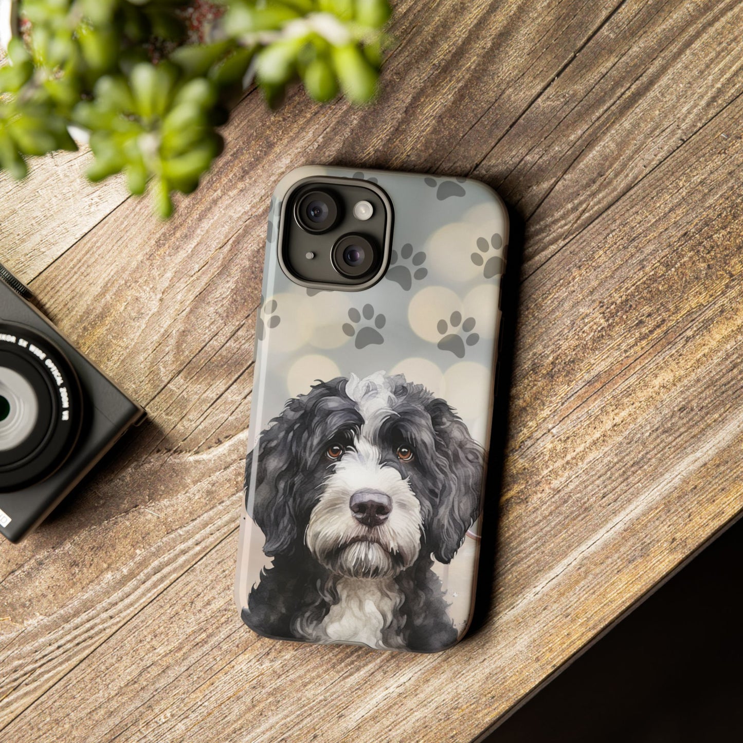 Portuguese Water Dog by Tough Cases (Apple iPhone, Samsung Galaxy, and Google Pixel)