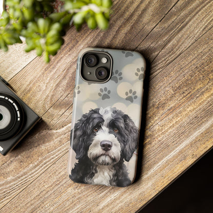 Portuguese Water Dog by Tough Cases (Apple iPhone, Samsung Galaxy, and Google Pixel)