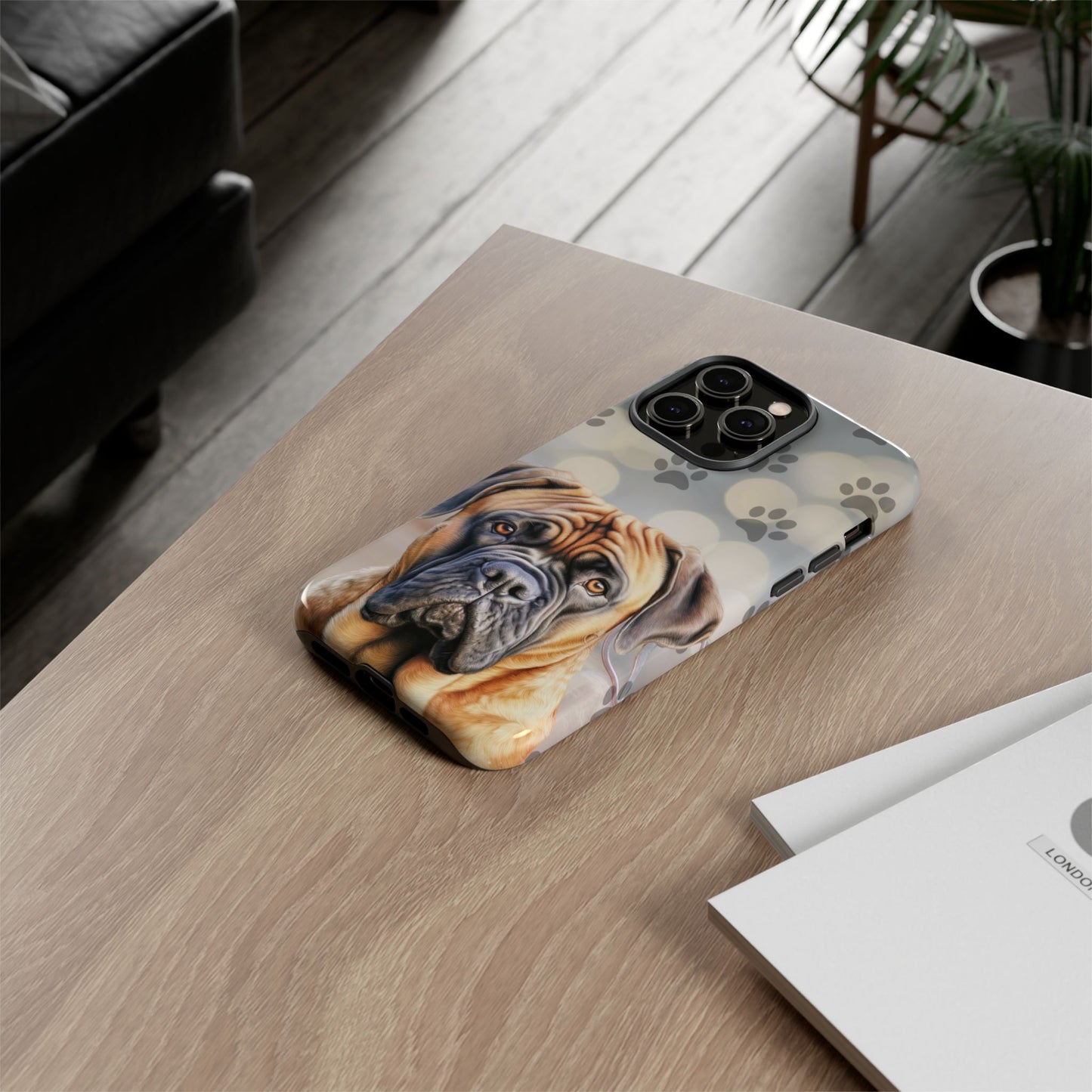 Bull Mastiff Phone Case by Tough Cases (Apple iPhone, Samsung Galaxy, and Google Pixel)
