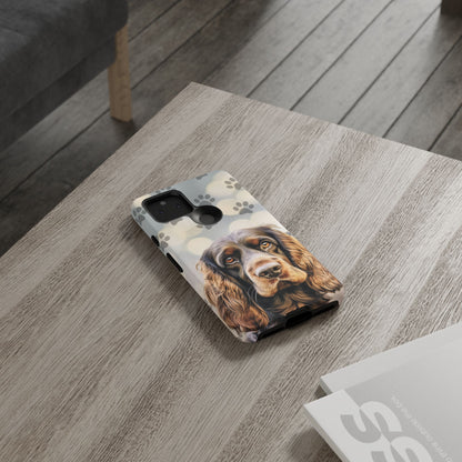 English Cocker Spaniel Phone Case by Tough Cases (Apple iPhone, Samsung Galaxy, and Google Pixel)