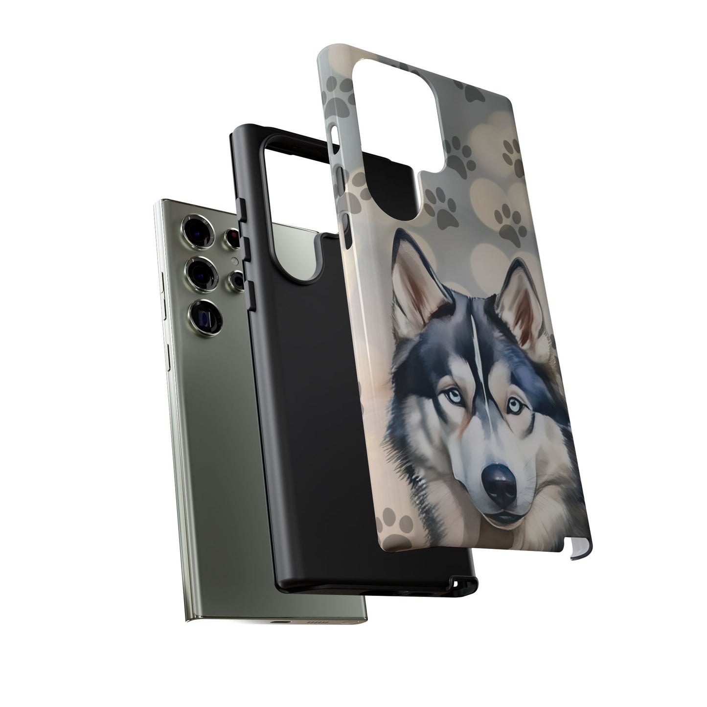 Siberian Husky Phone Cases by Tough Cases (Apple iPhone, Samsung Galaxy, and Google Pixel)