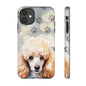 Poodle Phone Case by Tough Cases (Apple iPhone, Samsung Galaxy, and Google Pixel )