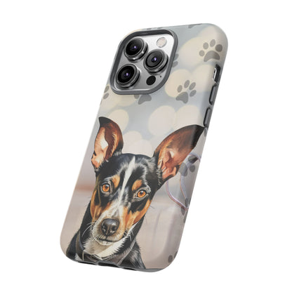 Rat Terrier by Tough Cases a (Apple iPhone, Samsung Galaxy, and Google Pixel)