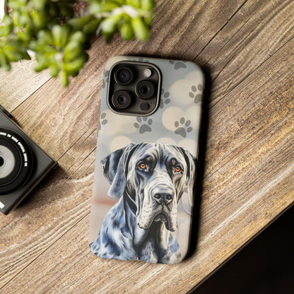 Great Dane Phone Case by Tough Cases (Apple iPhone, Samsung Galaxy, and Google Pixel)