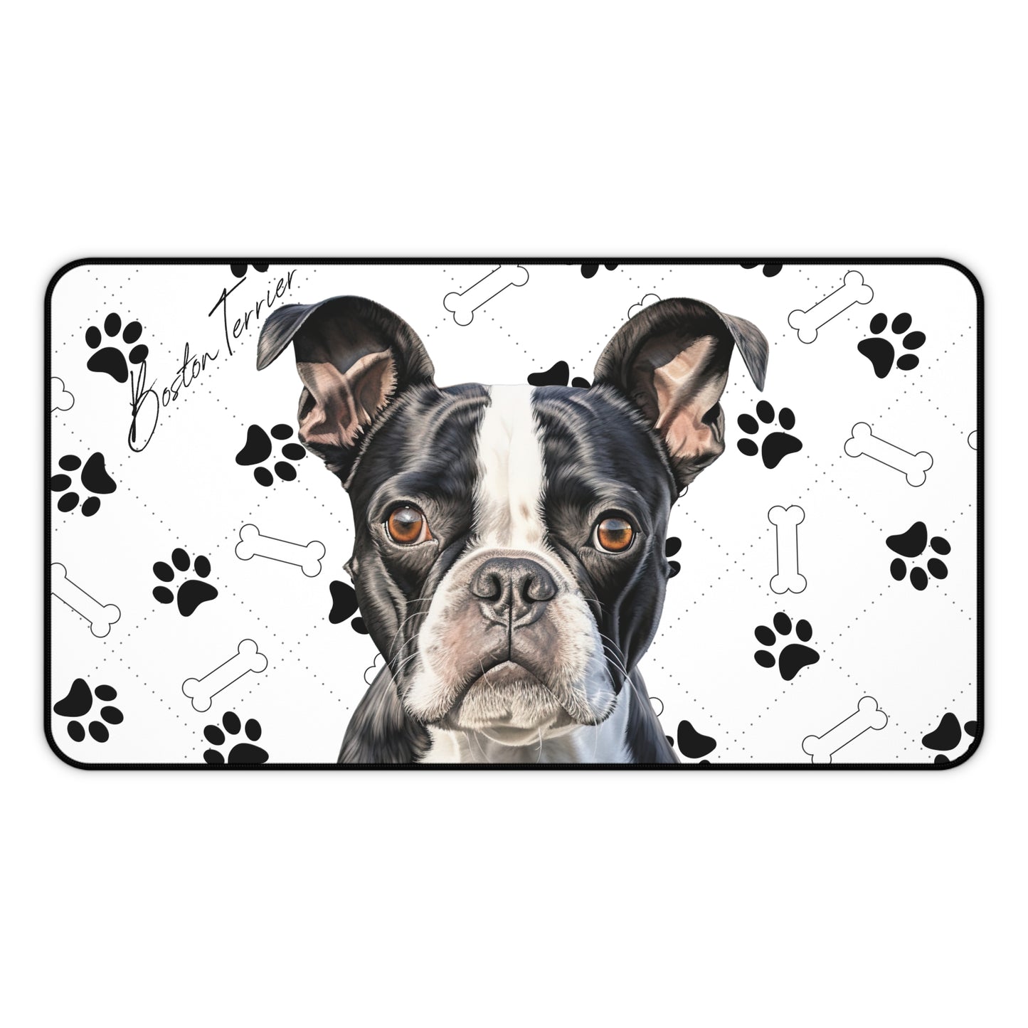 Boston Terrier Desk Mat