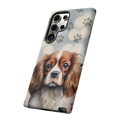 Cavalier King Charles Spaniel phone case by Tough Cases (Apple iPhone, Samsung Galaxy, and Google Pixel)