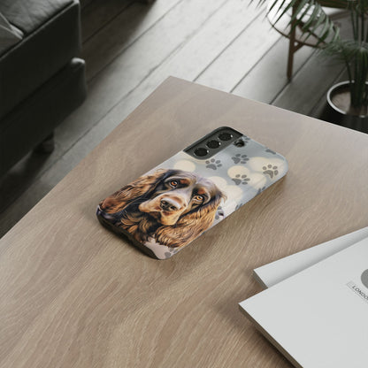 English Cocker Spaniel Phone Case by Tough Cases (Apple iPhone, Samsung Galaxy, and Google Pixel)