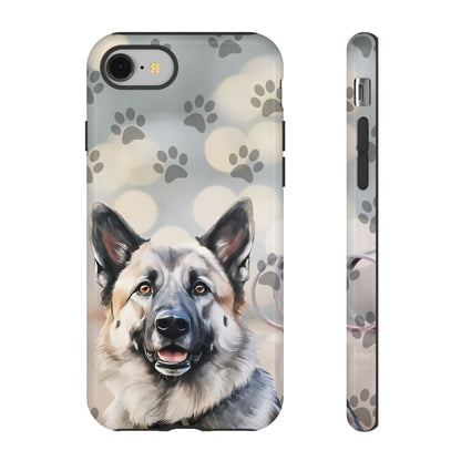 Norwegian Elkhound by Tough Cases (Apple iPhone, Samsung Galaxy, and Google Pixel)