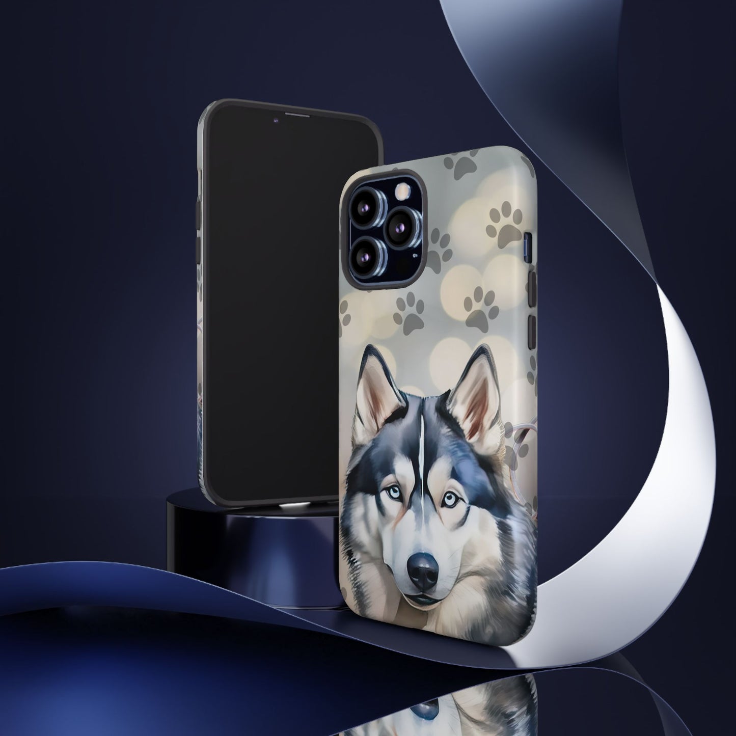 Siberian Husky Phone Cases by Tough Cases (Apple iPhone, Samsung Galaxy, and Google Pixel)