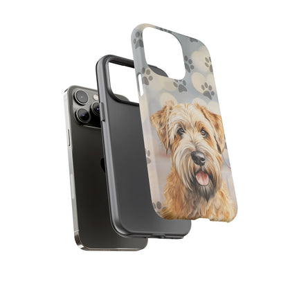 Self-Coated Wheaten Terrier by Tough Cases (Apple iPhone, Samsung Galaxy, and Google Pixel)