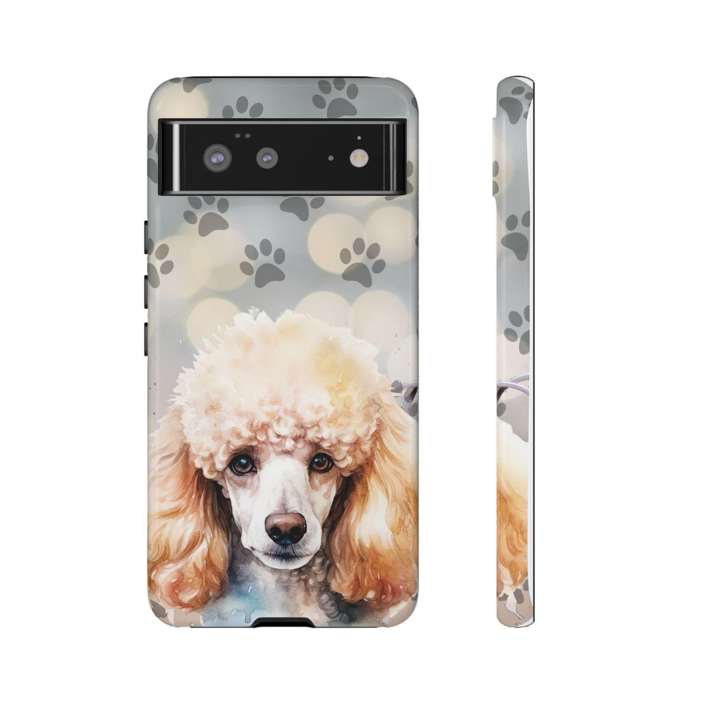 Poodle Phone Case by Tough Cases (Apple iPhone, Samsung Galaxy, and Google Pixel )