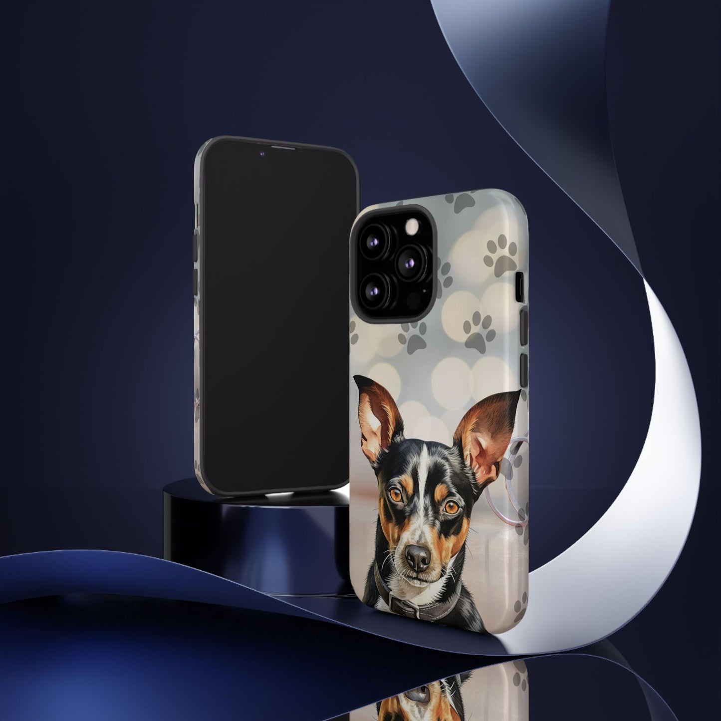 Rat Terrier by Tough Cases a (Apple iPhone, Samsung Galaxy, and Google Pixel)