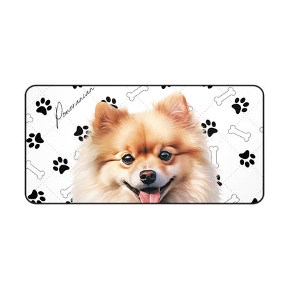 Pomeranian Desk Mat