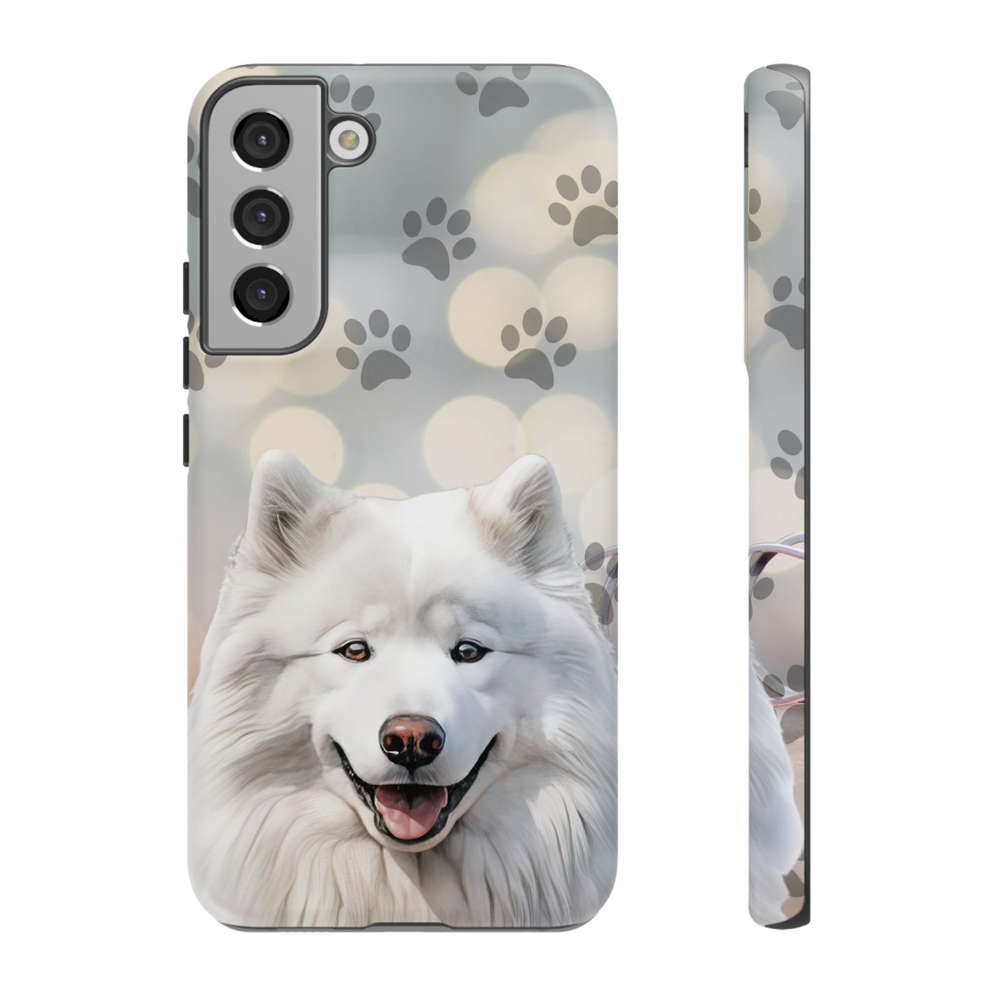 Samoyed Phone Case by Tough Cases (Apple iPhone, Samsung Galaxy, and Google Pixel)