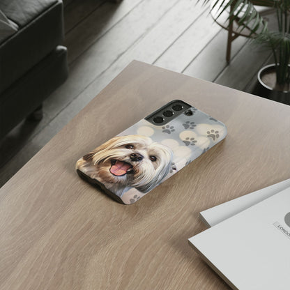 Lhasa Apso Phone Case by Tough Cases (Apple iPhone, Samsung Galaxy, and Google Pixel)