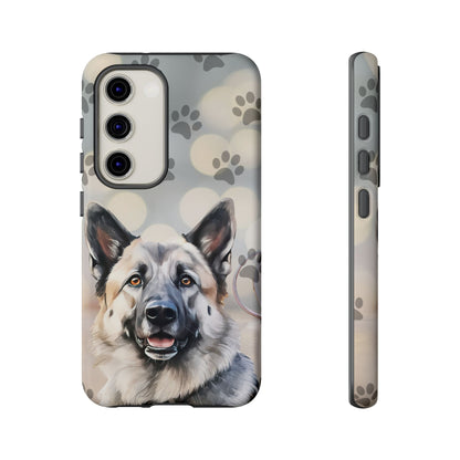 Norwegian Elkhound by Tough Cases (Apple iPhone, Samsung Galaxy, and Google Pixel)