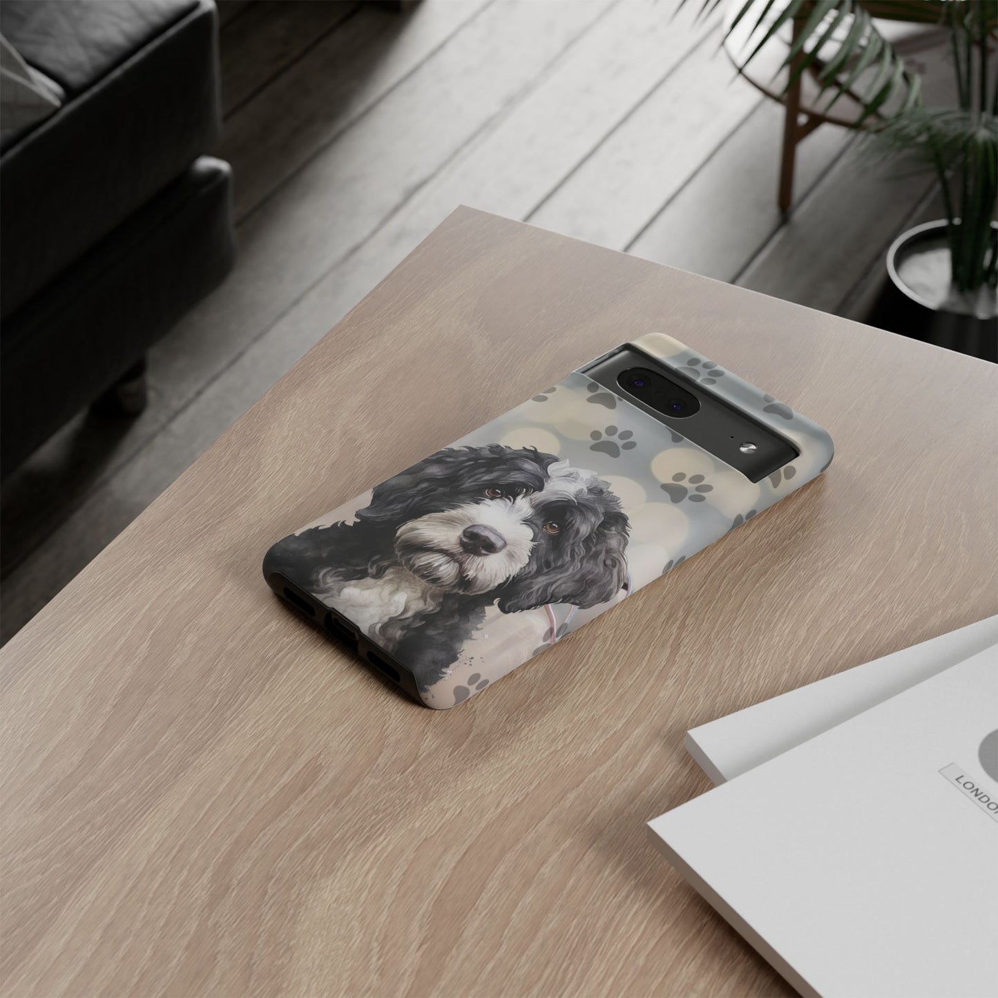 Portuguese Water Dog by Tough Cases (Apple iPhone, Samsung Galaxy, and Google Pixel)