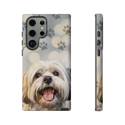 Lhasa Apso Phone Case by Tough Cases (Apple iPhone, Samsung Galaxy, and Google Pixel)
