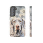 Weimaraner Phone Case by Tough Cases (Apple iPhone, Samsung Galaxy, and Google Pixel)