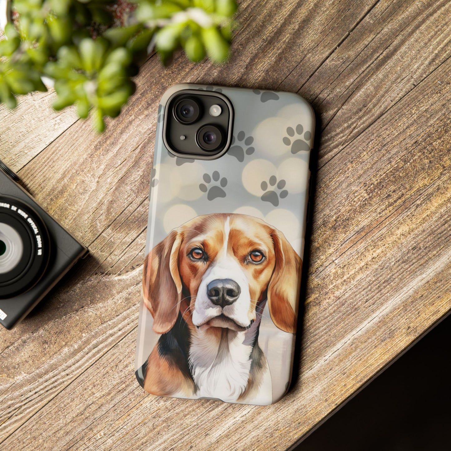 Beagle Phone Case by Tough Cases (Apple iPhone, Samsung Galaxy, and Google Pixel) Beagle