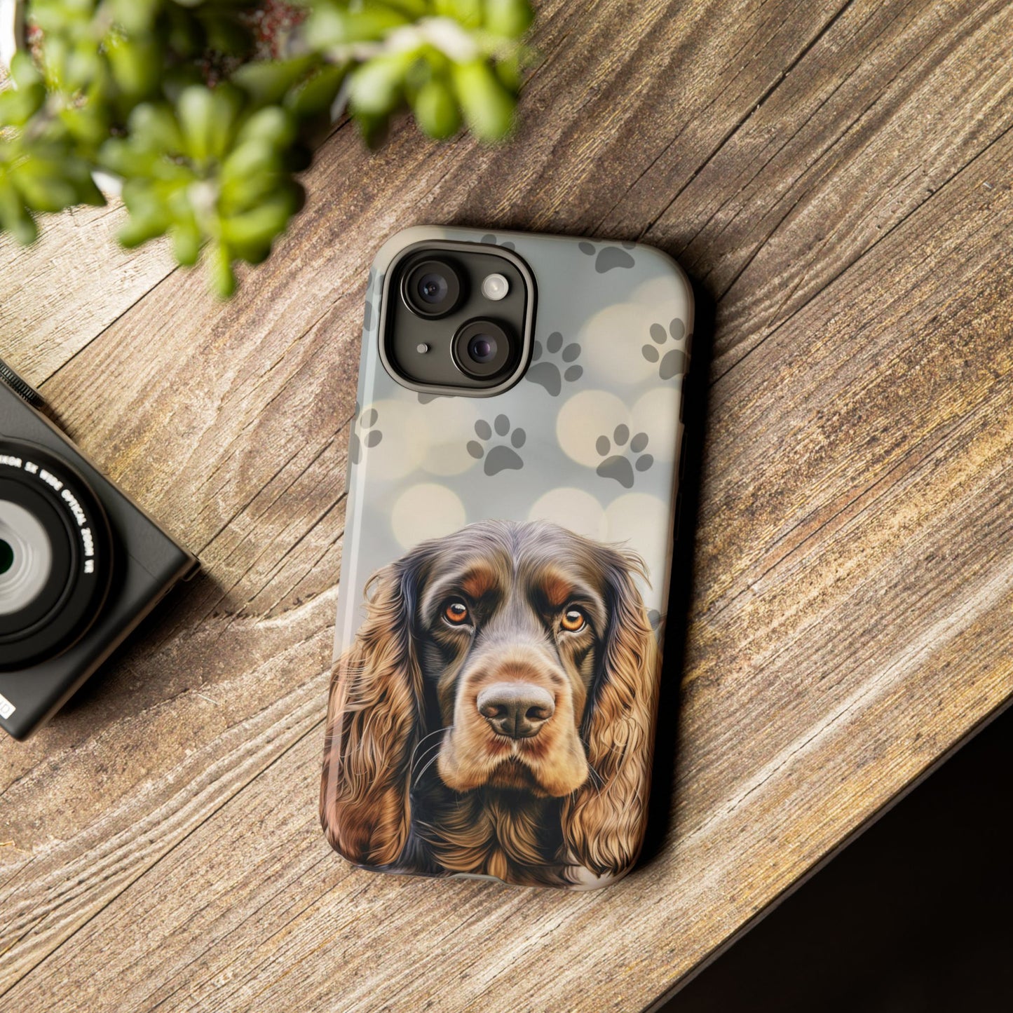 English Cocker Spaniel Phone Case by Tough Cases (Apple iPhone, Samsung Galaxy, and Google Pixel)