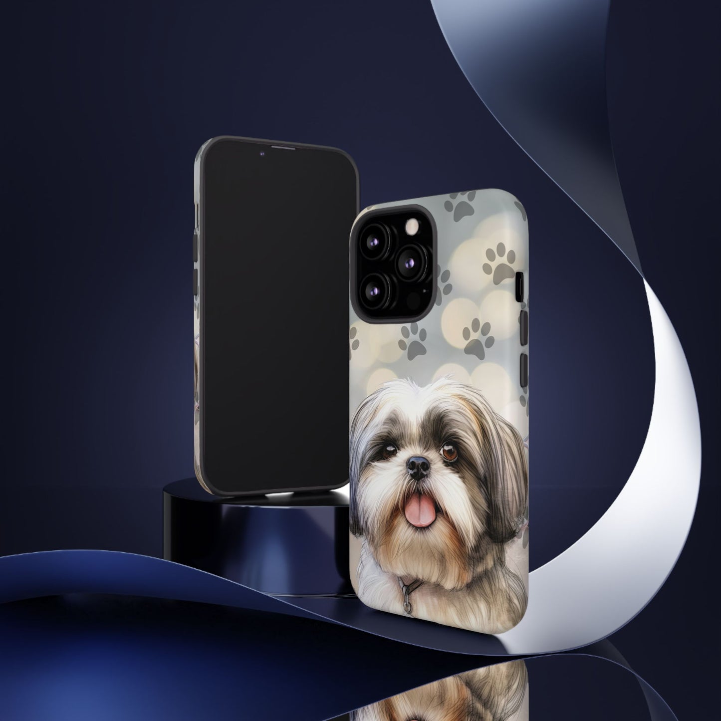 Shih Tzu iPhone 15 Case by Tough Cases (iPhone 15, Pro, Plus and Pro Max)