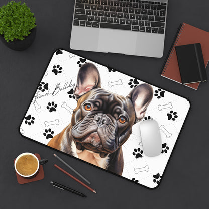 French Bull Dog Desk Mat
