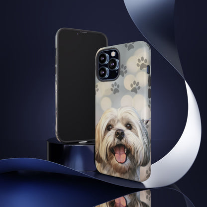 Lhasa Apso Phone Case by Tough Cases (Apple iPhone, Samsung Galaxy, and Google Pixel)