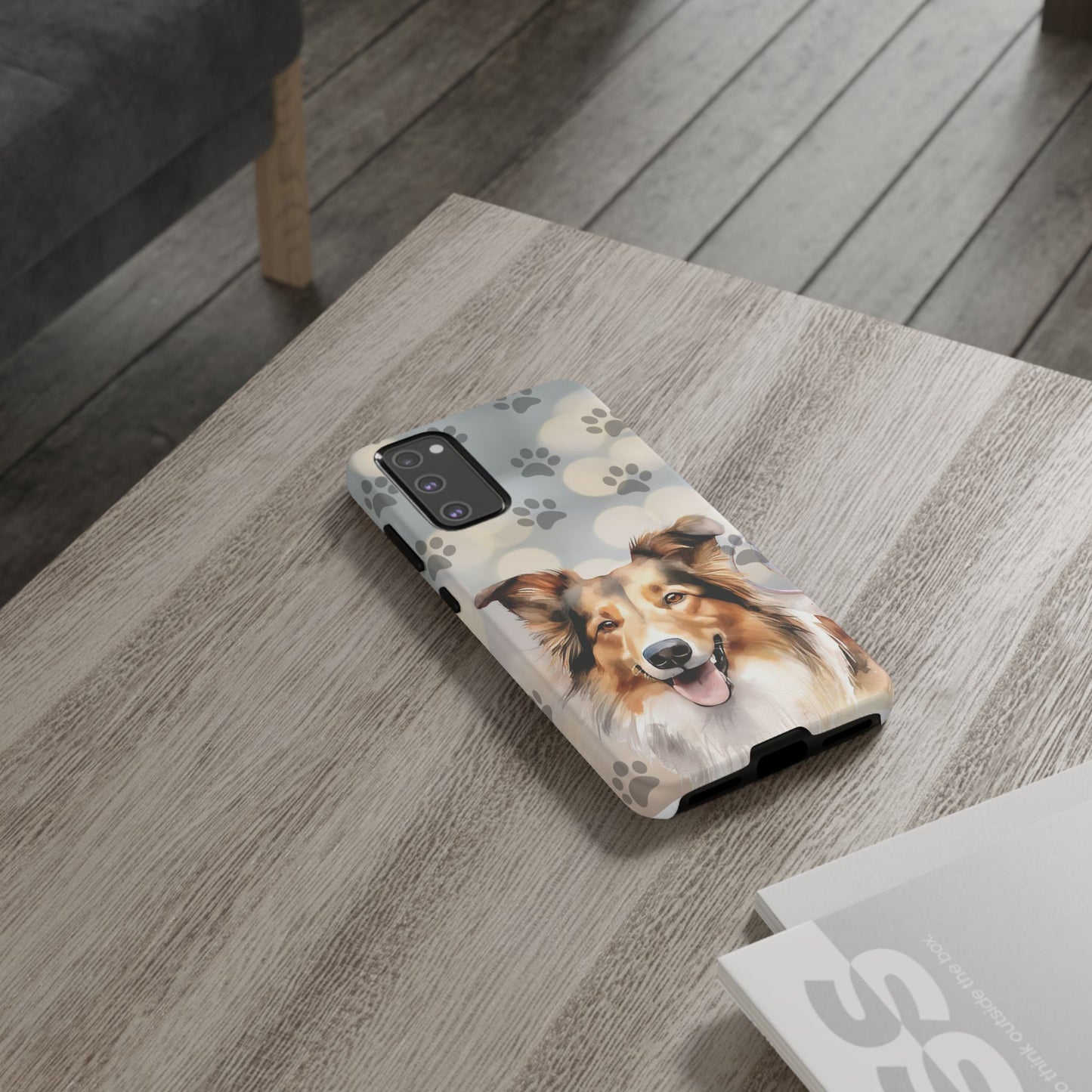 Collie Phone Case by Tough Cases (Apple iPhone, Samsung Galaxy, and Google Pixel)