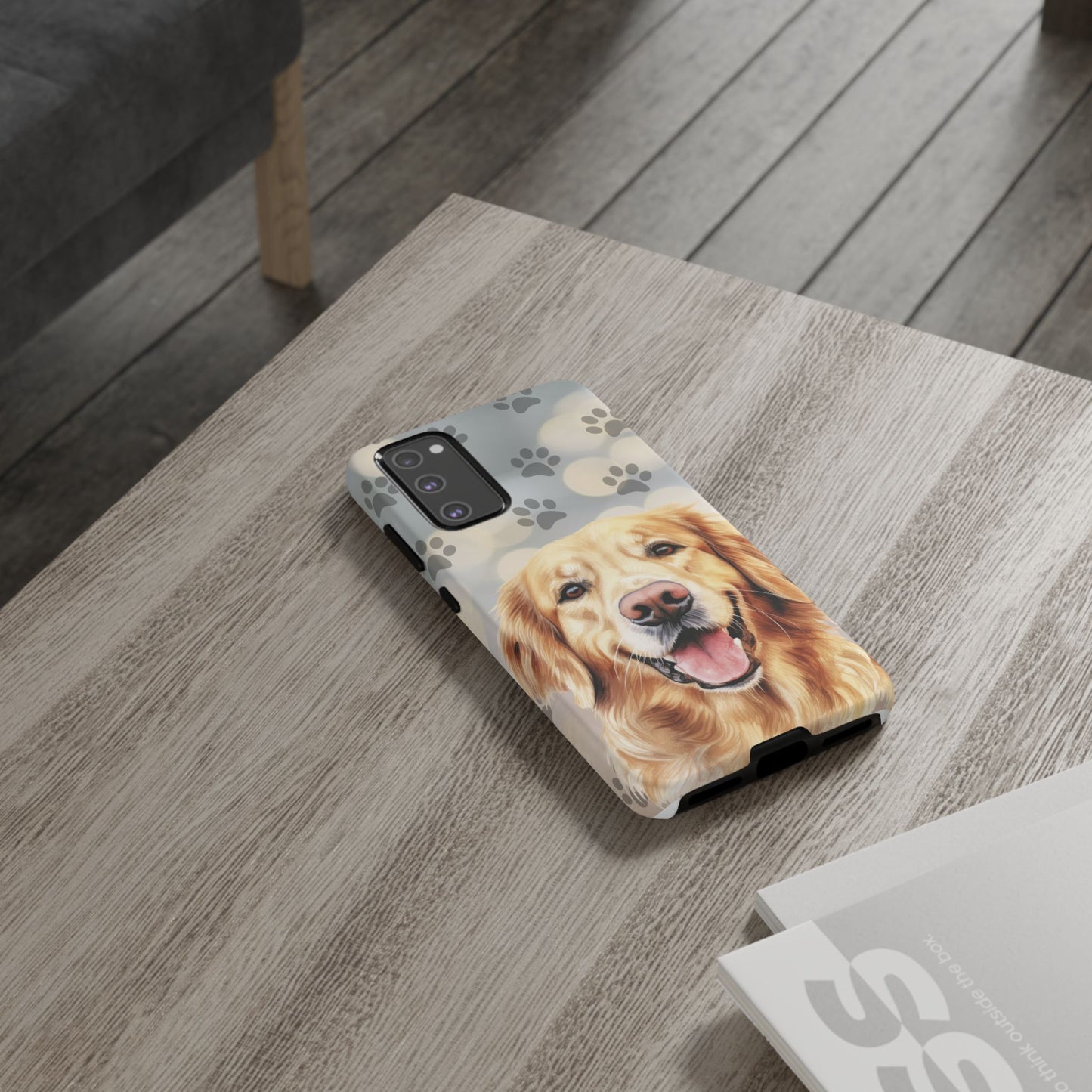 Golden Retriever Phone Case by Tough Cases (Apple iPhone, Samsung Galaxy, and Google Pixel)