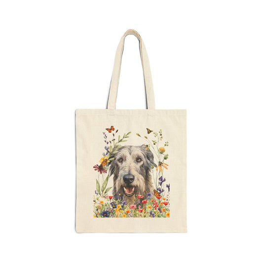 Irish Wolfhound Canvas Tote